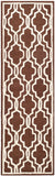 Safavieh Clearance Cambridge CAM131H Dark Brown Rug