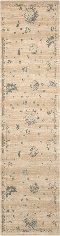 Nourison Clearance Silk Elements SKE28 Beige Rug