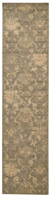 Nourison Clearance Silken Allure SLK11 Moss Rug