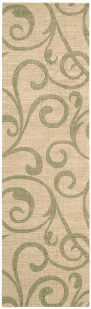 Nourison Clearance Riviera RI03 Light Gold Rug