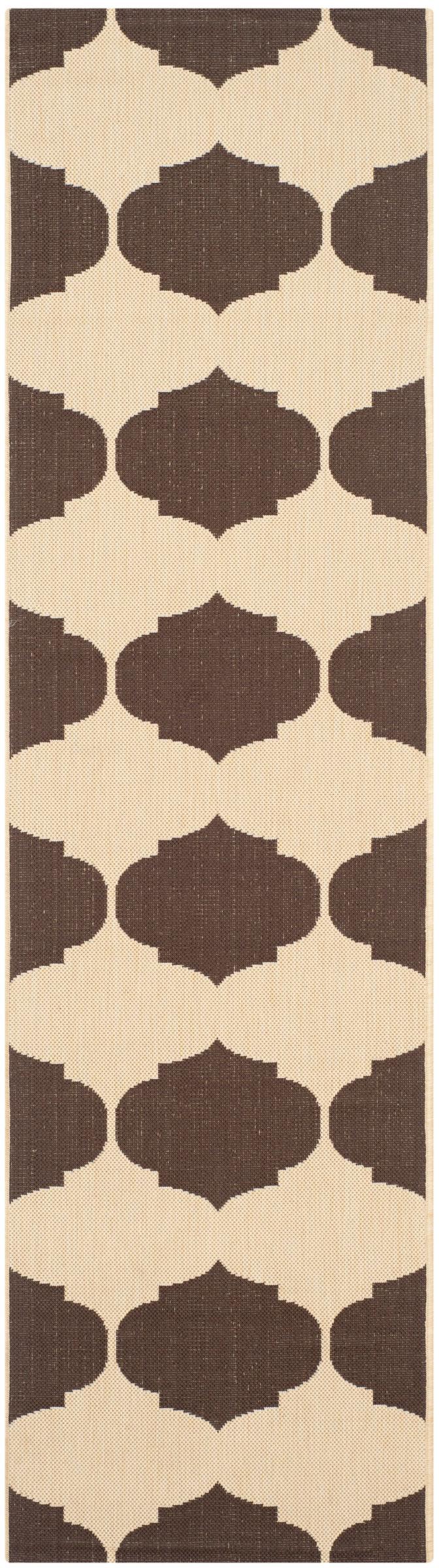 Safavieh Clearance Courtyard CY6162-402 Chocolate Rug