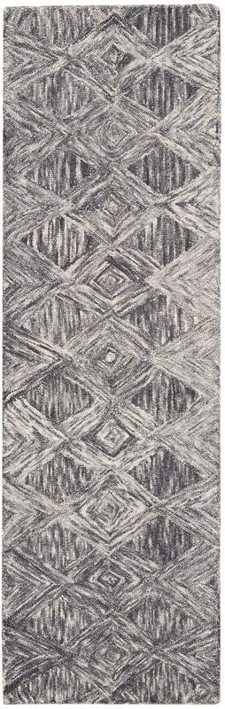 Nourison Sale Interlock ITL01 Charcoal Rug