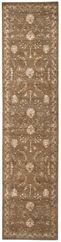 Nourison Clearance Silk Elements SKE02 Cocoa Rug