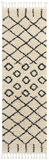 Nourison Clearance Moroccan Shag MRS01 Cream Rug