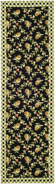 Safavieh Clearance Chelsea HK164A Black Rug