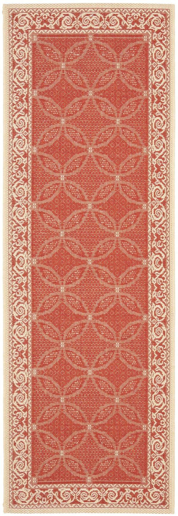 Safavieh Clearance Courtyard CY1502-3707 Red Rug