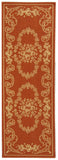 Safavieh Clearance Courtyard CY1893-3202 Terra Cotta Rug