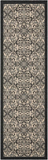 Nourison Clearance Caribbean CRB12 Ivory/Charcoal Rug