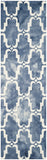 Safavieh Clearance Dip Dye DDY536N Navy Rug