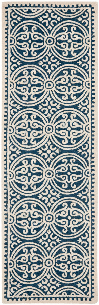 Safavieh Clearance Cambridge CAM123G Navy Rug