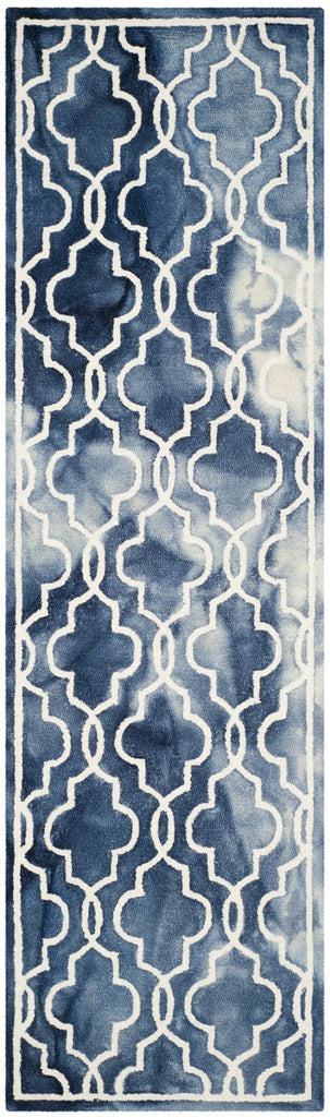 Safavieh Clearance Dip Dye DDY539N Navy Blue Rug