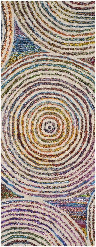 Safavieh Clearance Nantucket NAN610A Beige Multi Rug