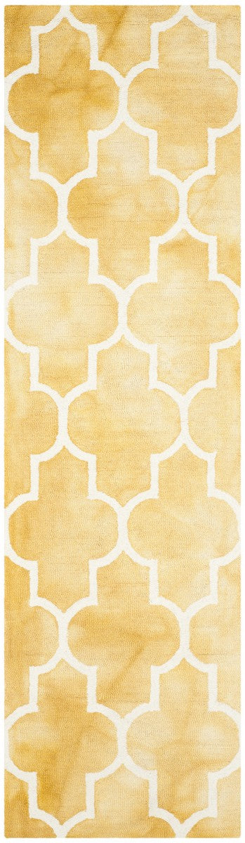 Safavieh Clearance Dip Dye DDY535H Gold Rug