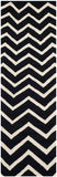 Safavieh Clearance Cambridge CAM714K Black Rug