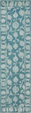 Nourison Clearance Opaline OPA12 Aqua Rug