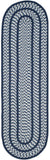 Safavieh Clearance Braided BRD401D Navy Rug