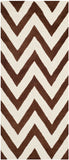 Safavieh Clearance Cambridge CAM139H Dark Brown Rug
