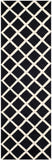 Safavieh Clearance Cambridge CAM135E Black Rug