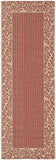 Safavieh Clearance Courtyard CY0727-3707 Red Rug