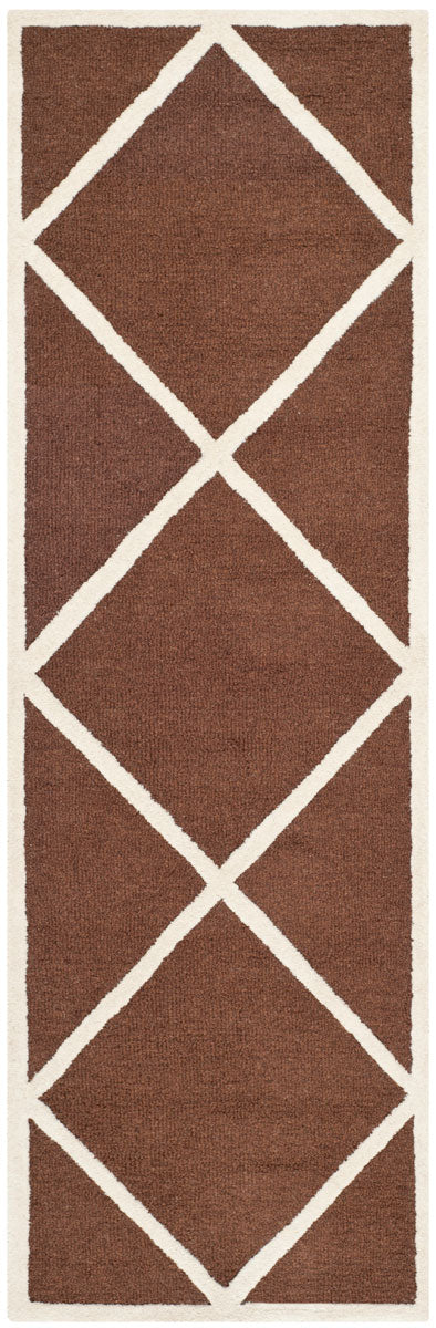 Safavieh Clearance Cambridge CAM136H Dark Brown Rug