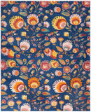 nourison allur alr08 navy multicolor rug