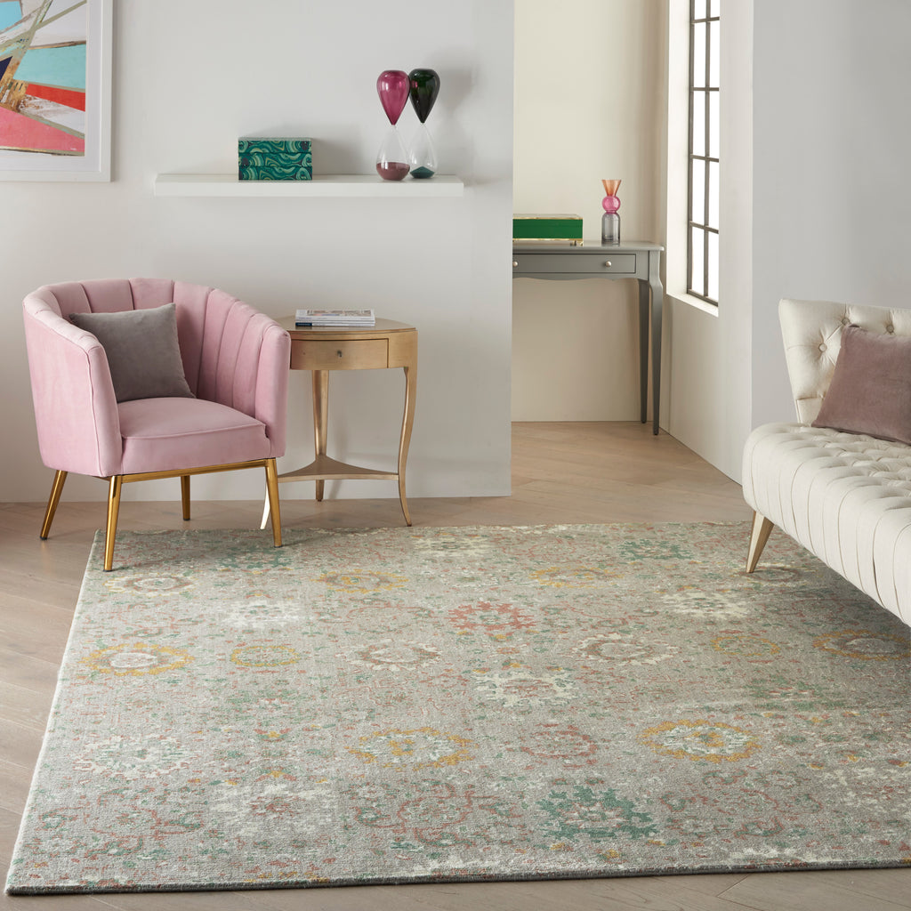 nourison twilight twi13 grey multi rug