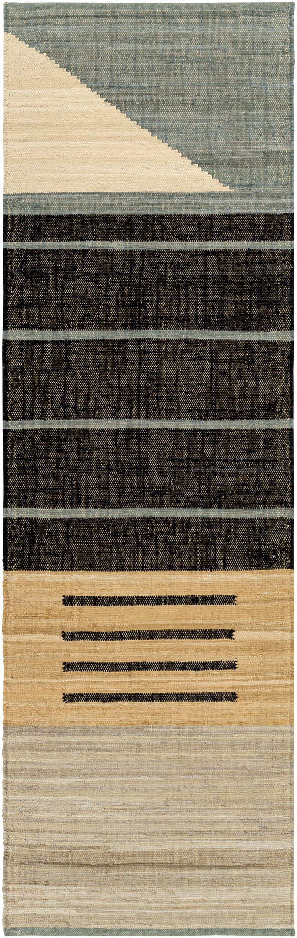 surya fulham fhm 2301 black rug
