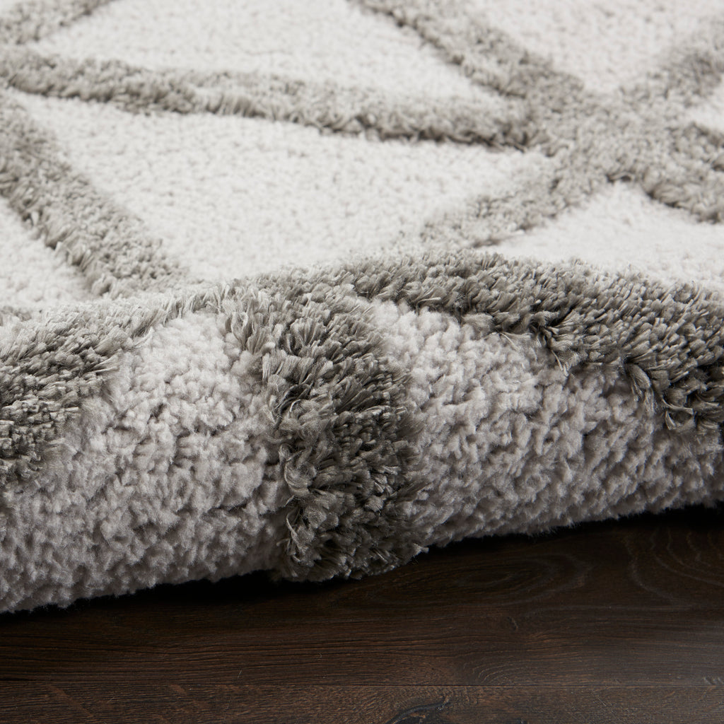 nourison highlands hnd01 grey rug