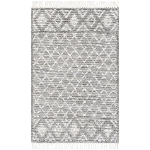 surya fleur fle 2300 light grey rug