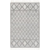 surya fleur fle 2300 light grey rug