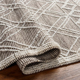 surya fleur fle 2302 light grey rug