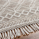 surya fleur fle 2302 light grey rug