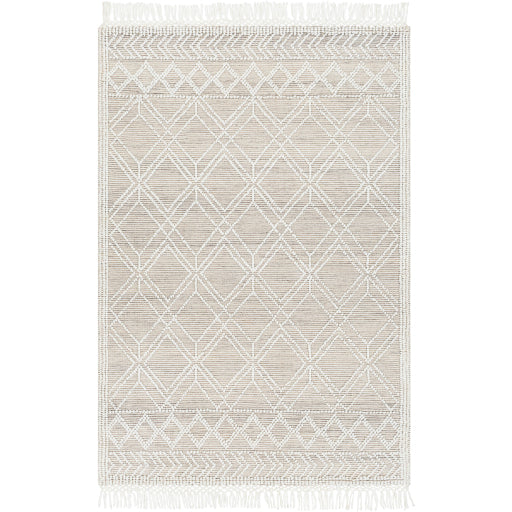 surya fleur fle 2304 white rug