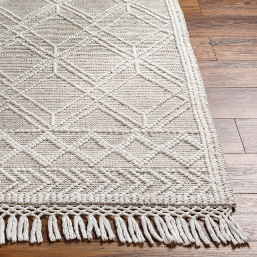 surya fleur fle 2304 white rug