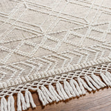 surya fleur fle 2304 white rug