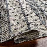 surya fleur fle 2305 light grey rug