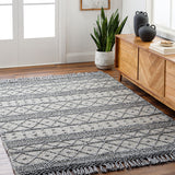 surya fleur fle 2305 light grey rug