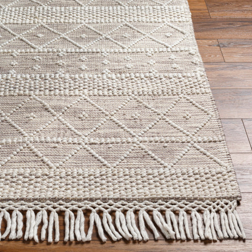 surya fleur fle 2306 light grey rug