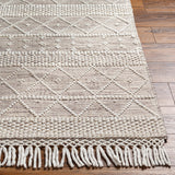 surya fleur fle 2306 light grey rug