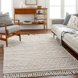 surya fleur fle 2306 light grey rug