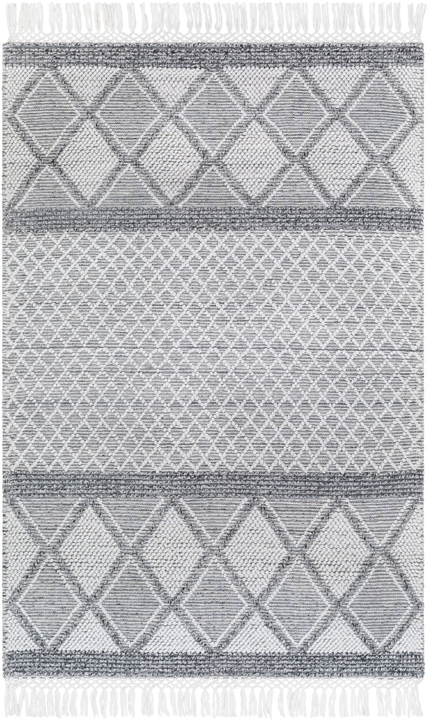 surya fleur fle 2307 light grey rug