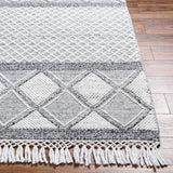 surya fleur fle 2307 light grey rug