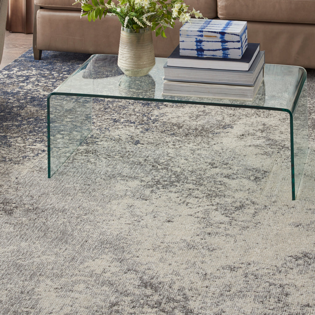nourison passion psn10 charcoal ivory rug