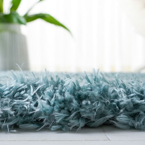 safavieh clearance flokati shag flk950m blue rug