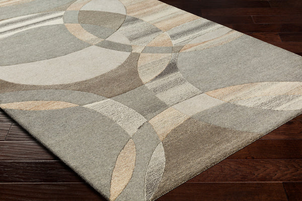Surya Rug Co. Forum Dark Brown Rug | Gray Rugs | Rugs Done Right 