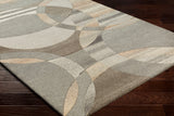 Surya Rug Co. Forum Dark Brown Rug | Gray Rugs | Rugs Done Right 
