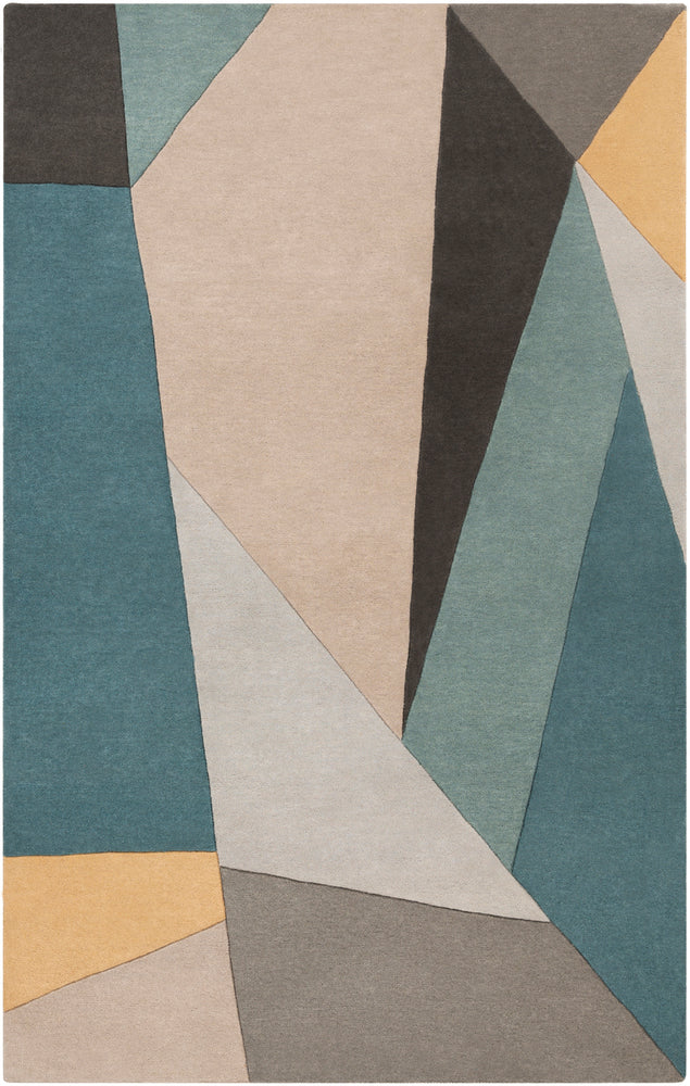 Hand Tufted Surya Rug Co. Forum Teal Rug | Teal Rugs | Rugs Done Right