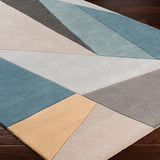 Surya Rug Co. Forum Teal Rug | Multicolored Rugs | Rugs Done Right 