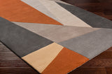 Livabliss Forum FM-7224 Burnt Orange Rug