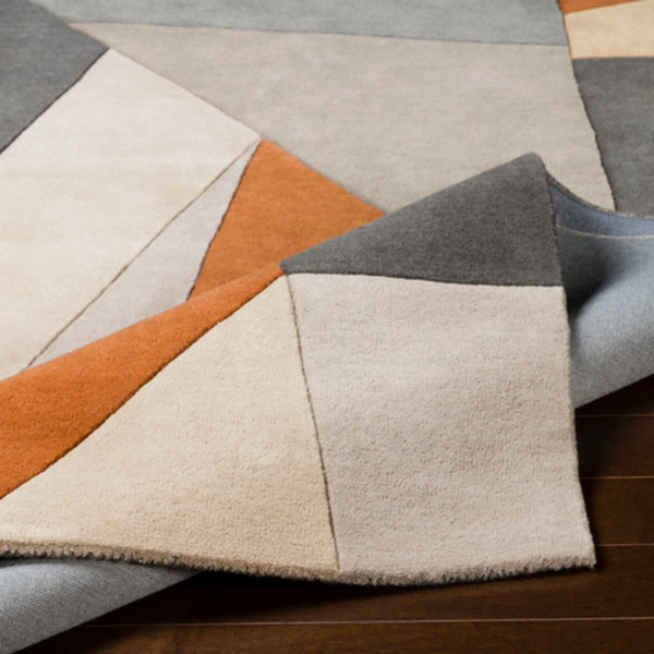 Livabliss Forum FM-7224 Burnt Orange Rug